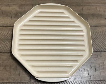 Anchor Hocking Microwave Cooking Bacon Roast   Tray  Rack Pan  PM 499  TI Conventional Convection Reheating Leftover Healthy Cooking