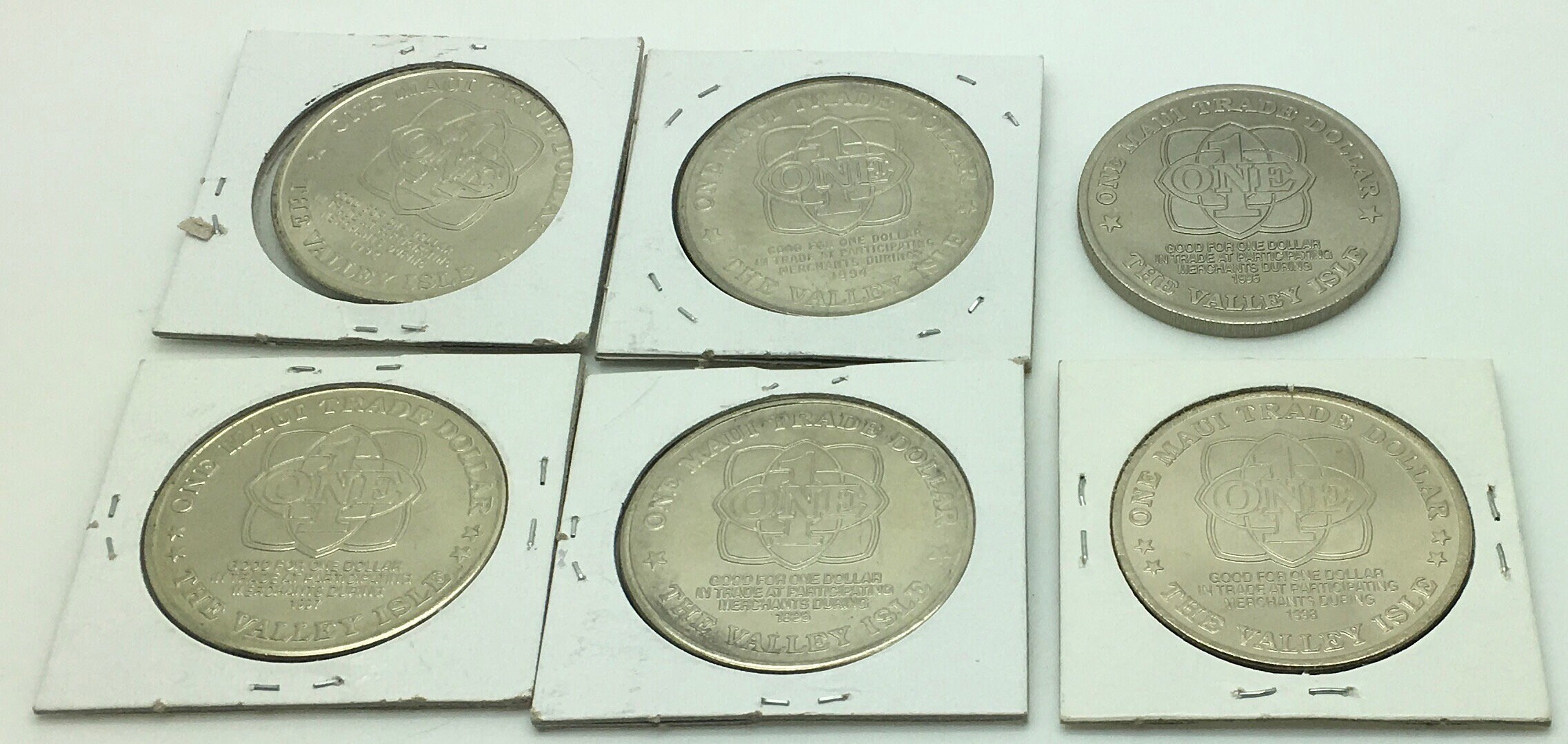 マウイ ノ カ オイ 1992 1995 1996 1997 1998 トレード ドル