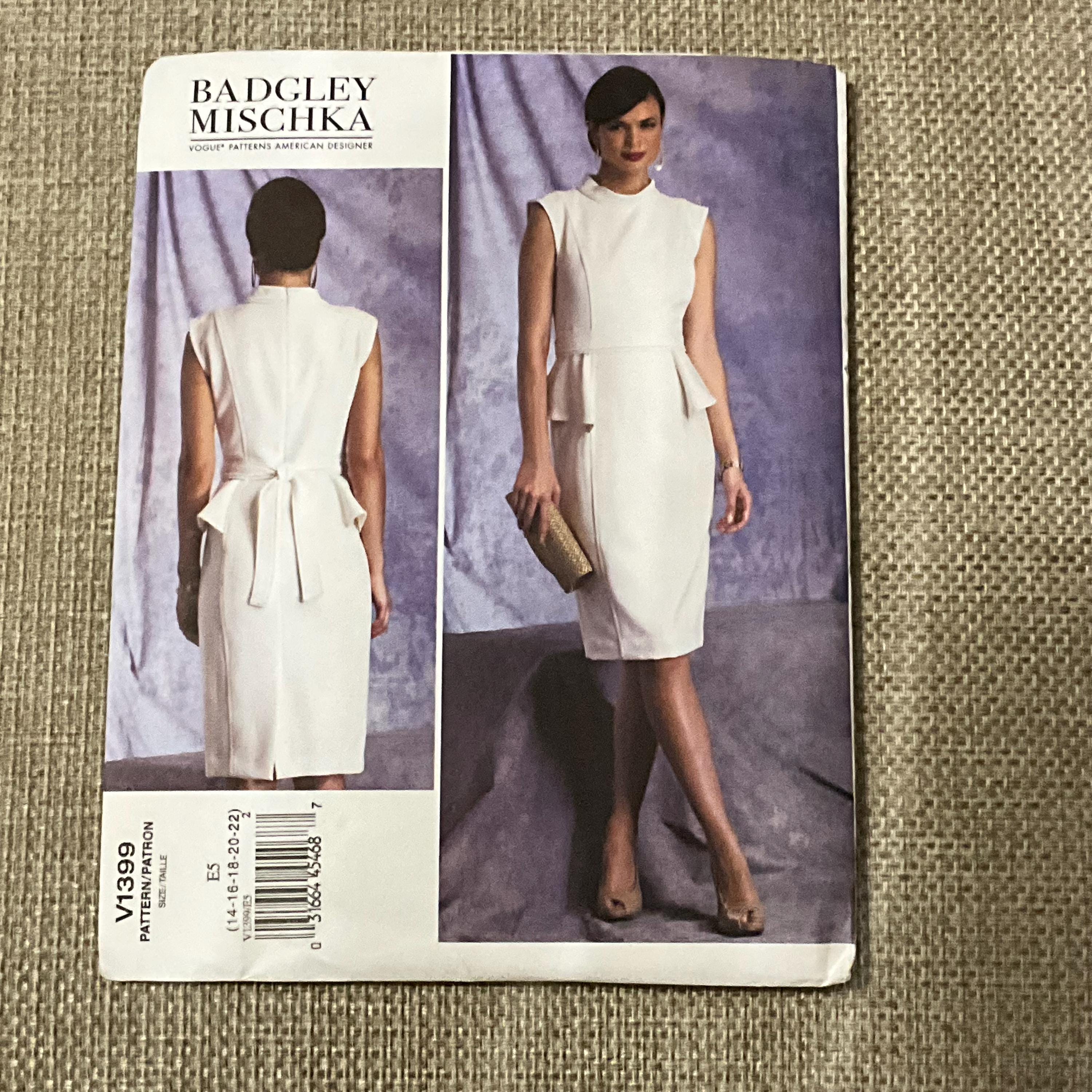 badgley mischka black peplum dress Rosalind Peplum Gown
