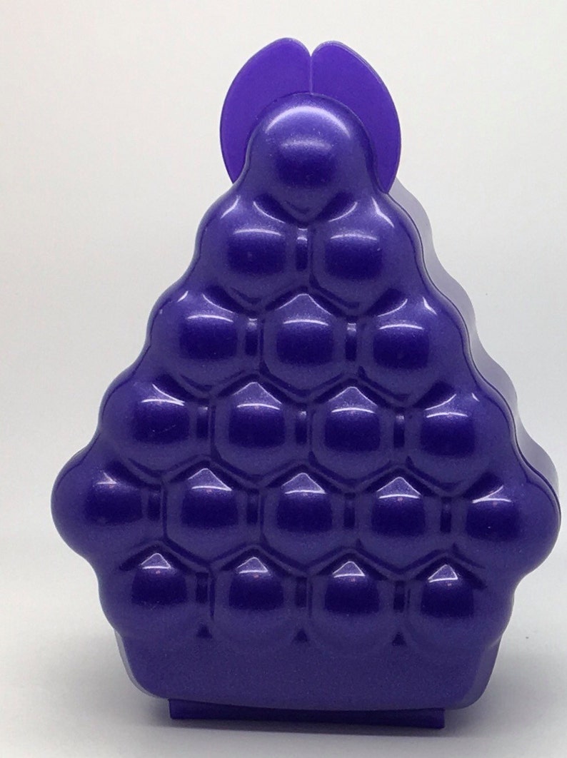 Tupperware Purple Grapes Keeper Fruit Locker Container Lunch Etsy