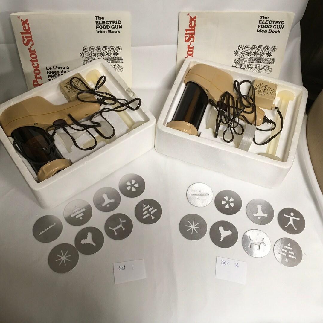 Proctor Silex Electric Food Gun Cookie Press 70301 Baking Cookies