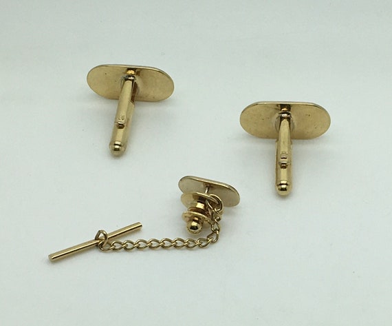 Personalized  T Monogram Cufflinks  With Matching… - image 3