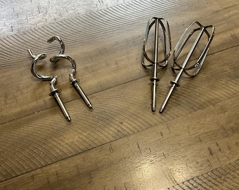 Sunbeam Mixmaster Replacement Beaters Or Hooks Stand Mixer Fits Models 01401 2356 2358 2359 2360 Or More  You Pick