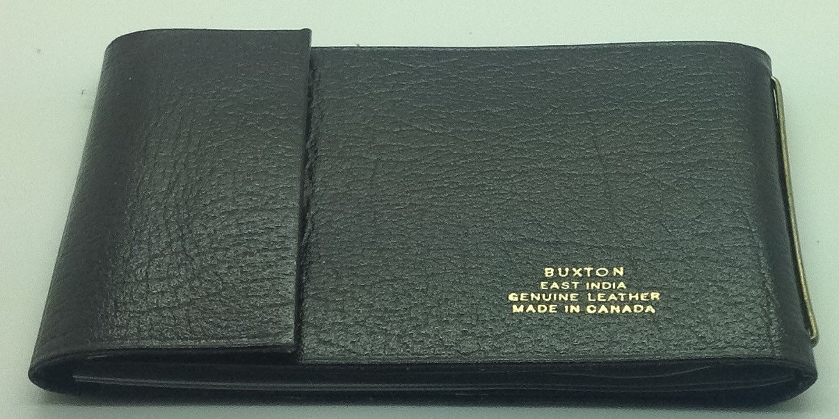 Vintage Buxton Credit Card Document Holder Business Credit - Etsy Canada