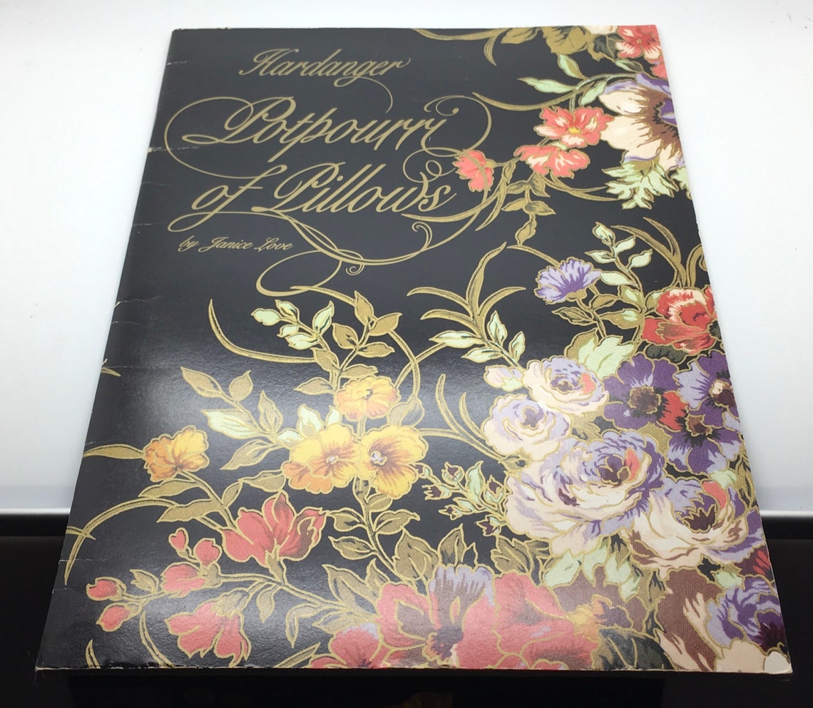 Hardanger Potpourri of Pillows Stitching Embroidery Book Etsy