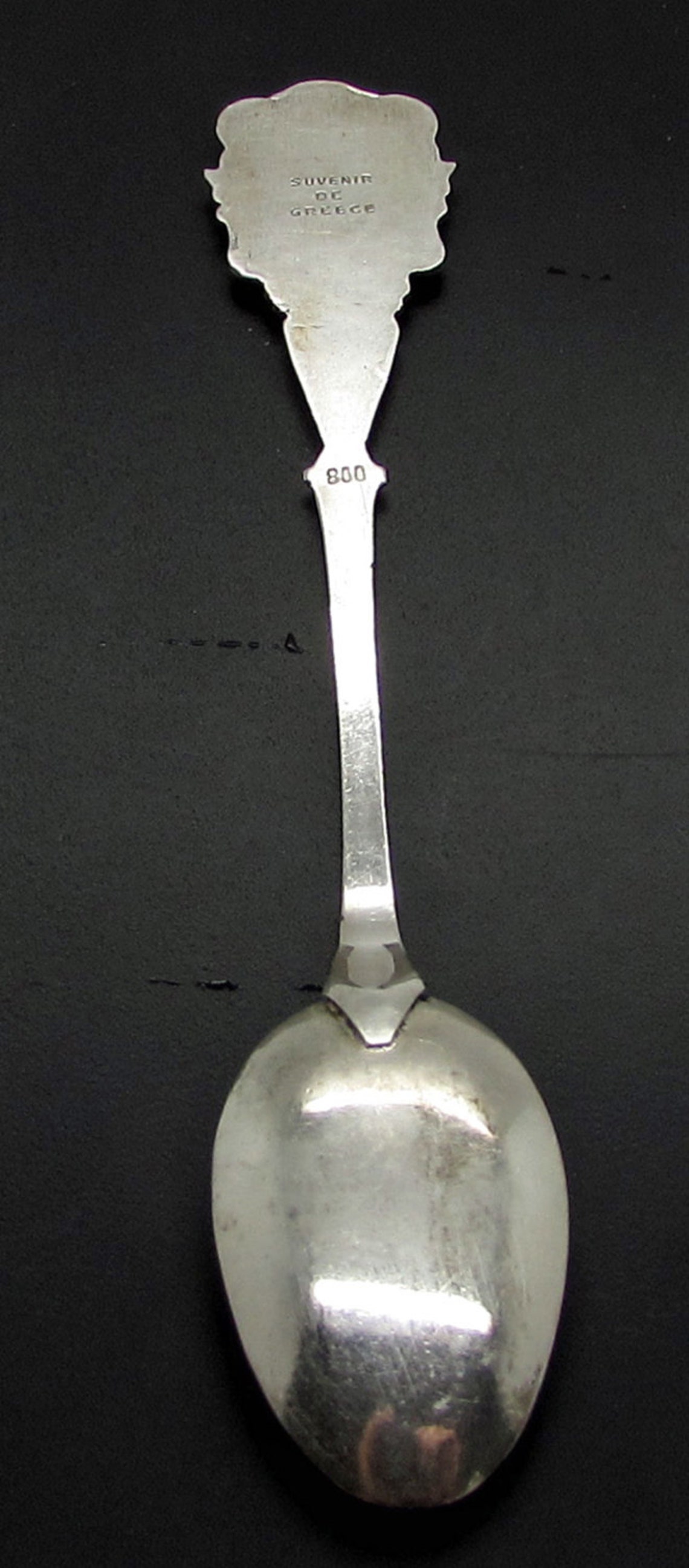 Silver Souvenir Spoon Greece Greek God Goddess Travel Etsy