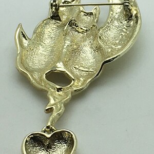 Moon Cats brooch main image 1
