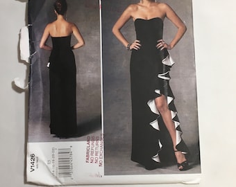 green emerald velvet dress Sewing Pattern for a Close Fitting Top or Dress with a Sheer Overlay:   originalwoolydragon