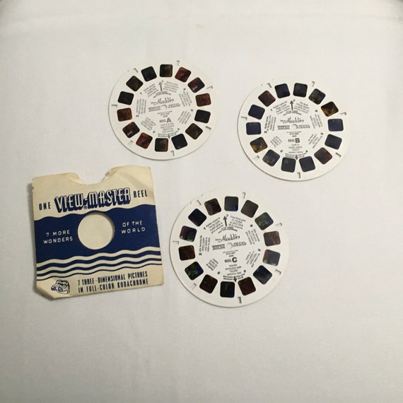 Vintage View Master Reels Disney Aladdin Set of 3 3088 -  Finland