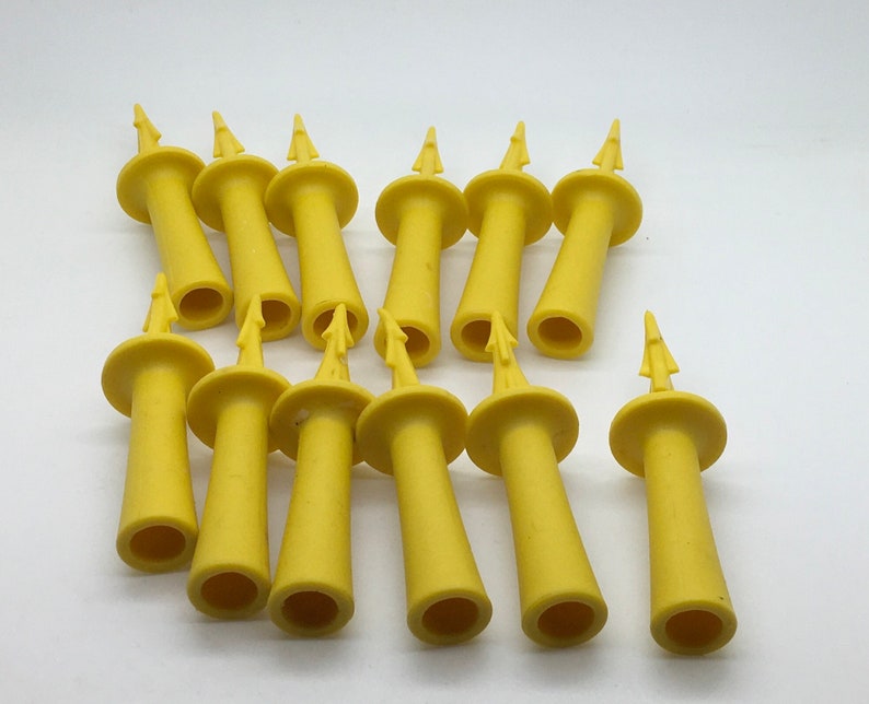 Vintage Tupperware Yellow Corn on the Cob Holder Cob Knobs Etsy