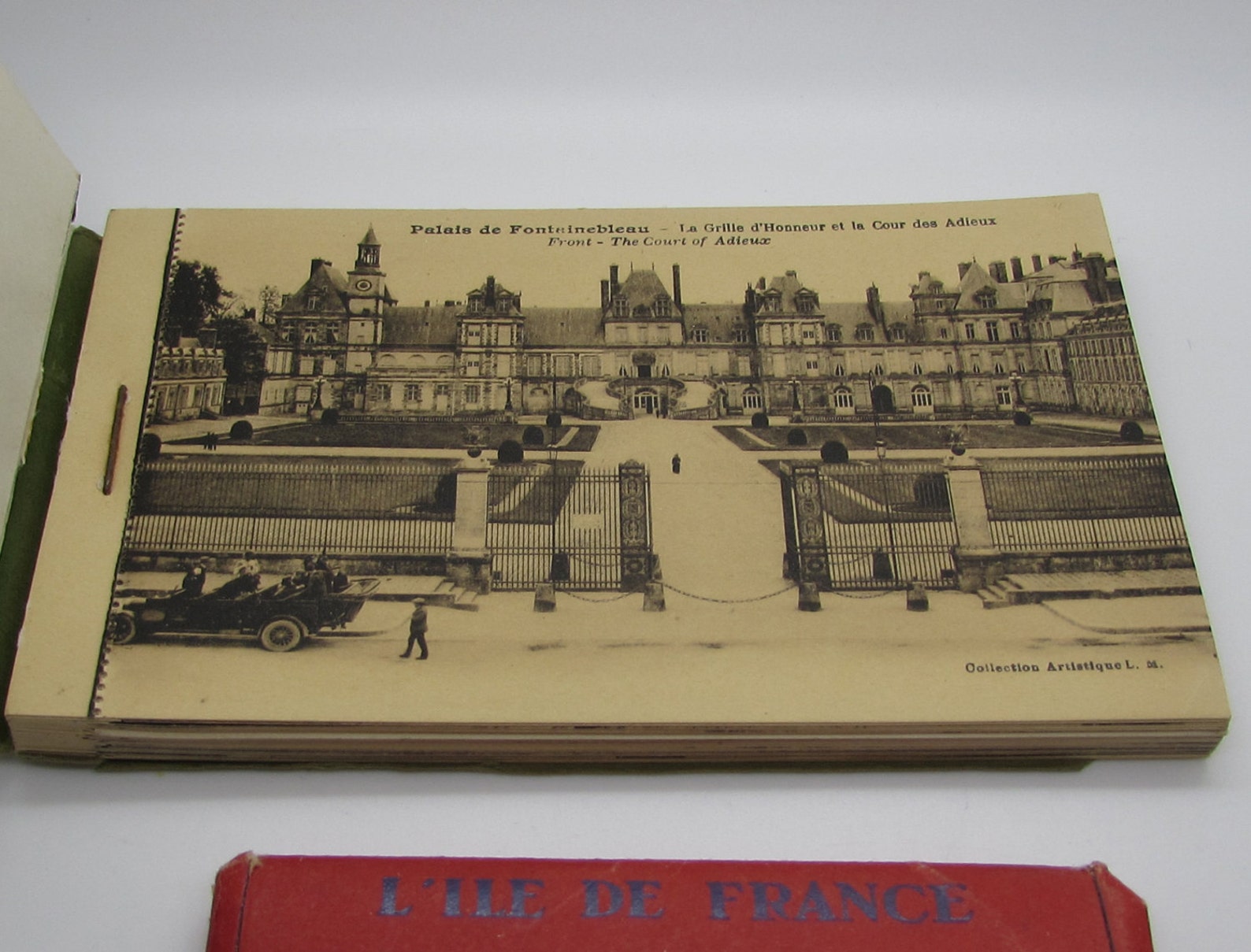 Vintage France Palais De Fontainebleau 25 Postcards Booklet | Etsy Canada