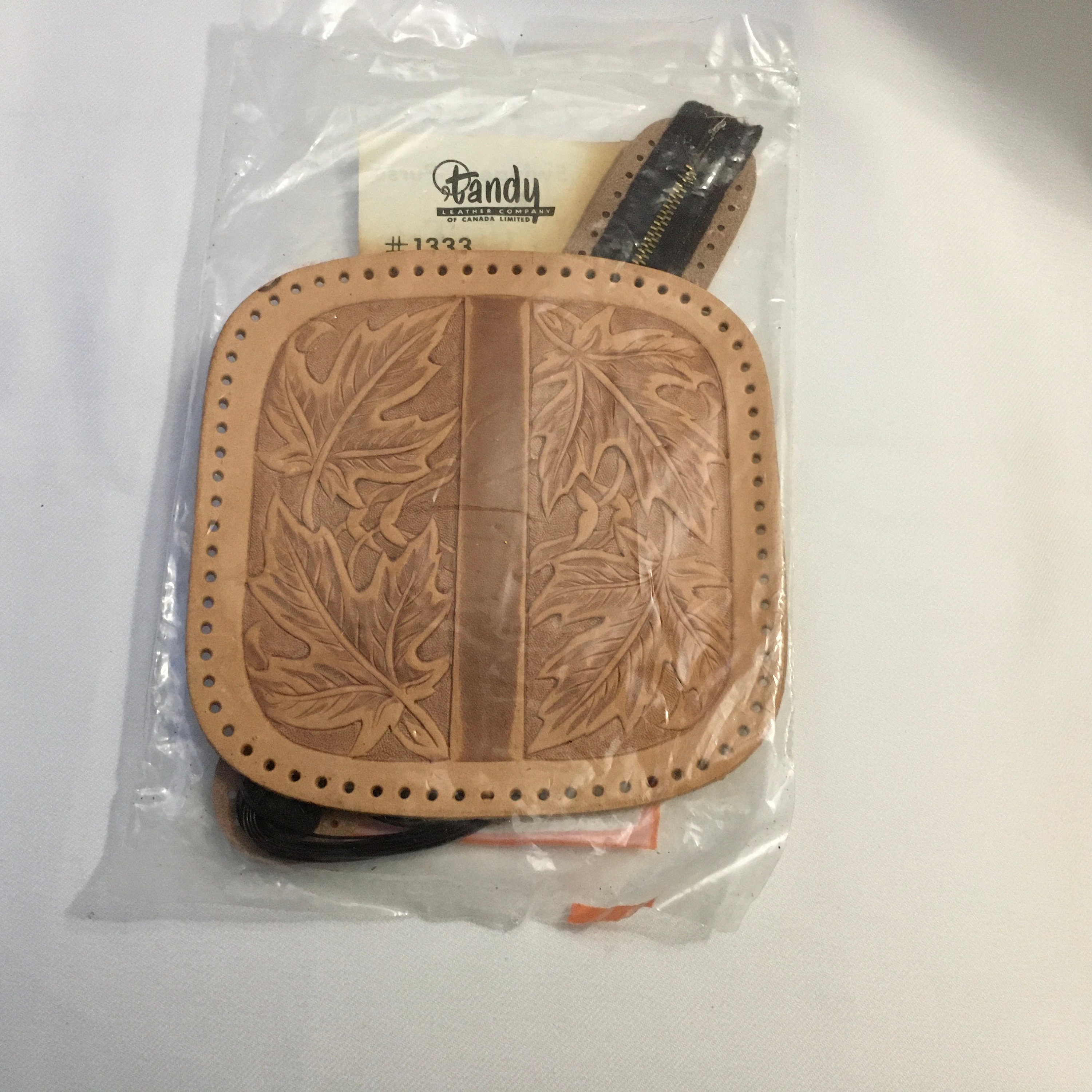 Vintage Tandy Leather Company Tandycrafts Swinger Purse 1335 Etsy