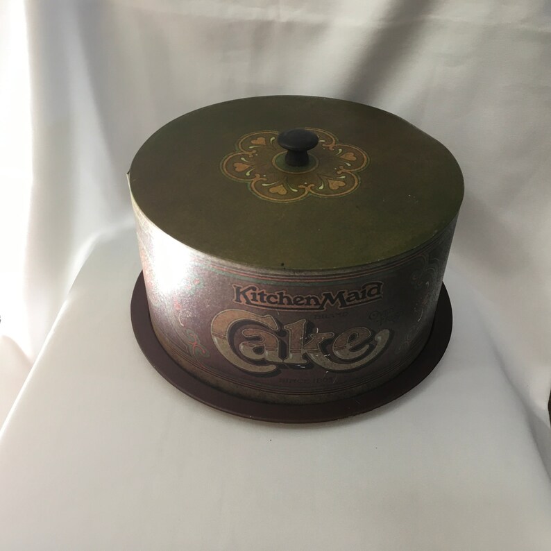 Vintage Ballonoff Kitchenmaid Metal Tin Cake Carrier Antique Etsy