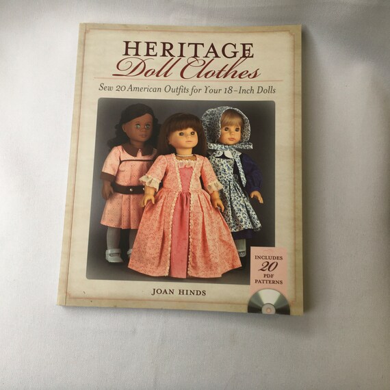 Heritage Doll Clothes Sew 20 American Outfits for Your 18-inch - Etsy