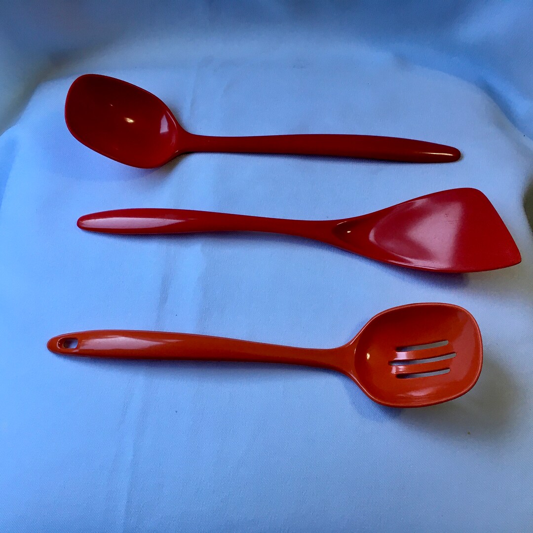 Vintage Slotted Spoon Kitchen Utensils Spatula Serving Slotted Spoon