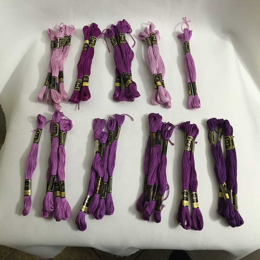 Anchor Embroidery Floss Thread 8 M 97 96 95 92 94 90 98 99 100 101 ...