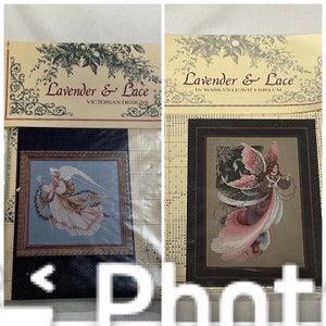Lavender & Lace Victorian Designs  Fairy Dreams Or Angel Of Summer  Cross Stitch Chart  Pattern Marilyn Leavitt-Imblum You Pick