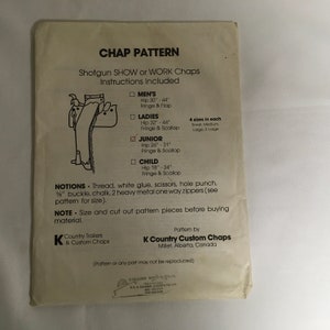 K Country Custom Chaps Chap Patroon Dames Junior Kind Shotgun Show Of Werk Chaps Fringe & Scallop Your Pick Junior