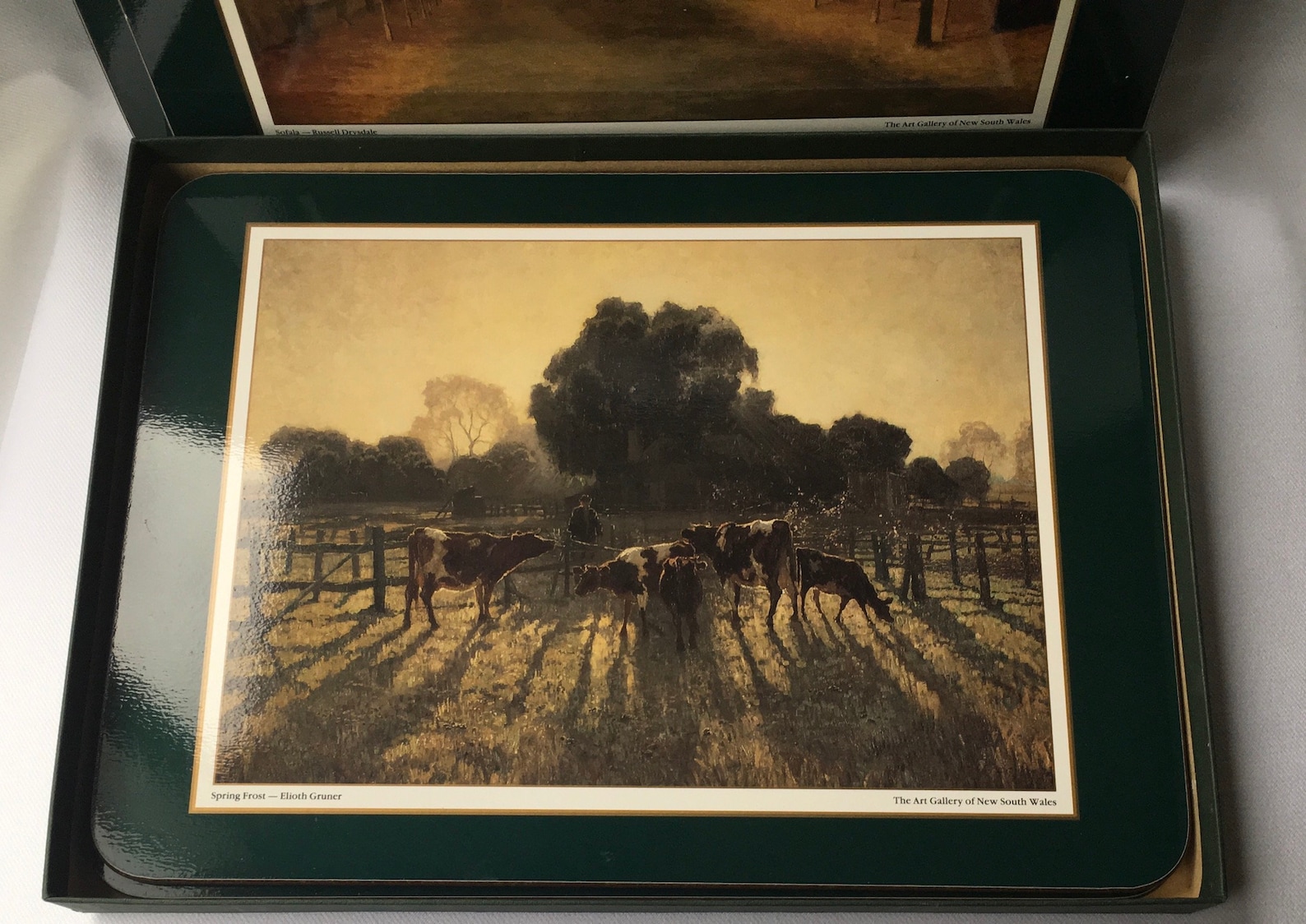 Jason Placemats Australian Town & Country Rectangular Set of 6 Etsy