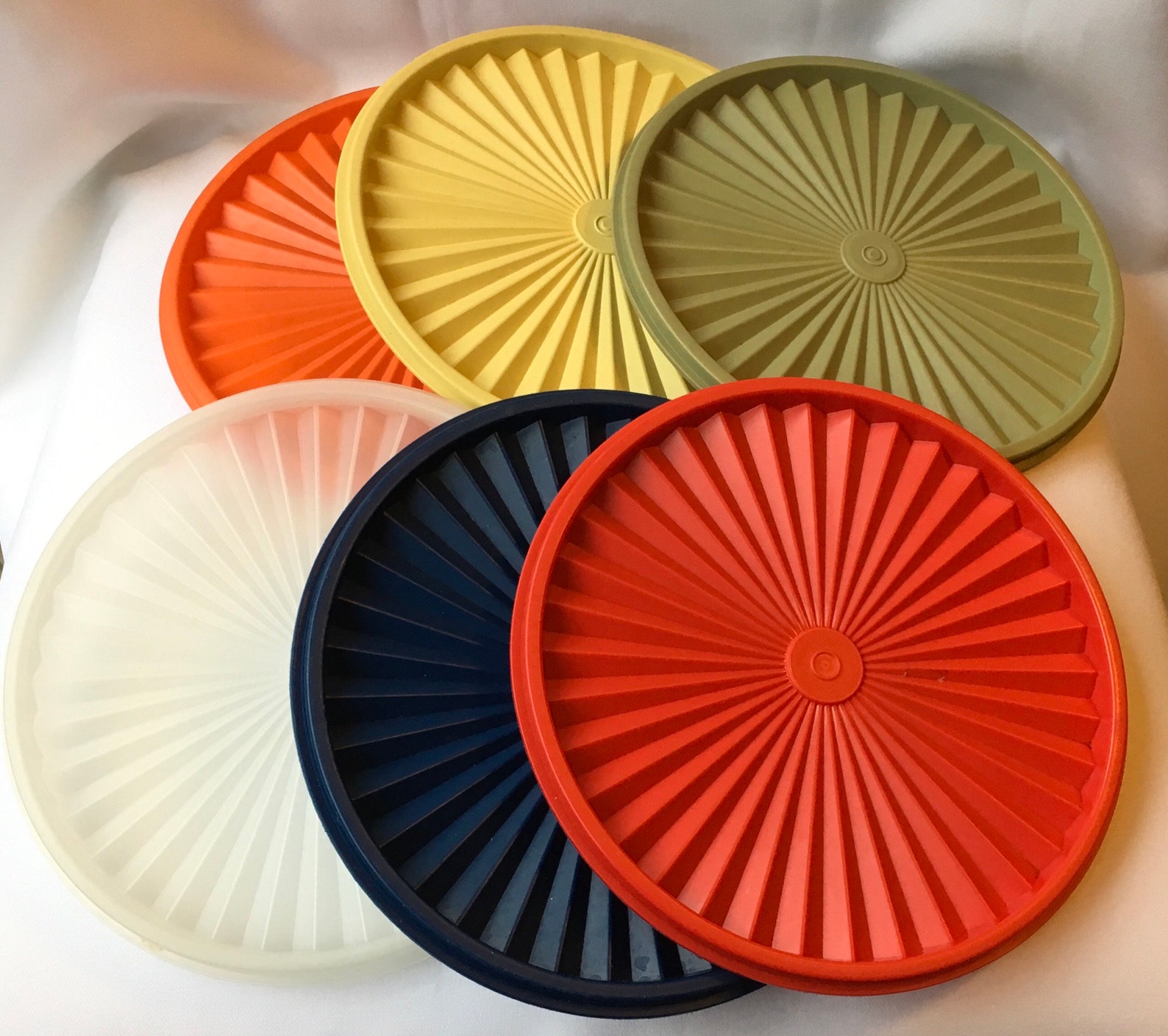 Tupperware Canister Lid 1205 8 Round Instant Replacement Etsy