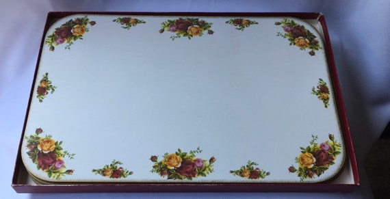 royal albert old country roses placemats