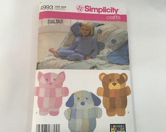 simplicity dog rag quilt pattern