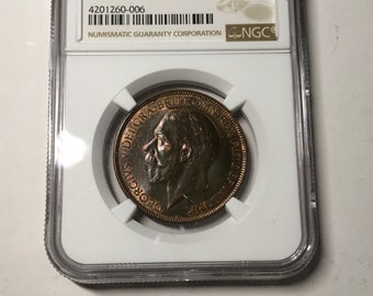 カナダ連邦　ジョージ５世　銀貨　１９３６ カナダ 1936年 ジョージ5世 銀貨 MS-64 - Etsy 日本