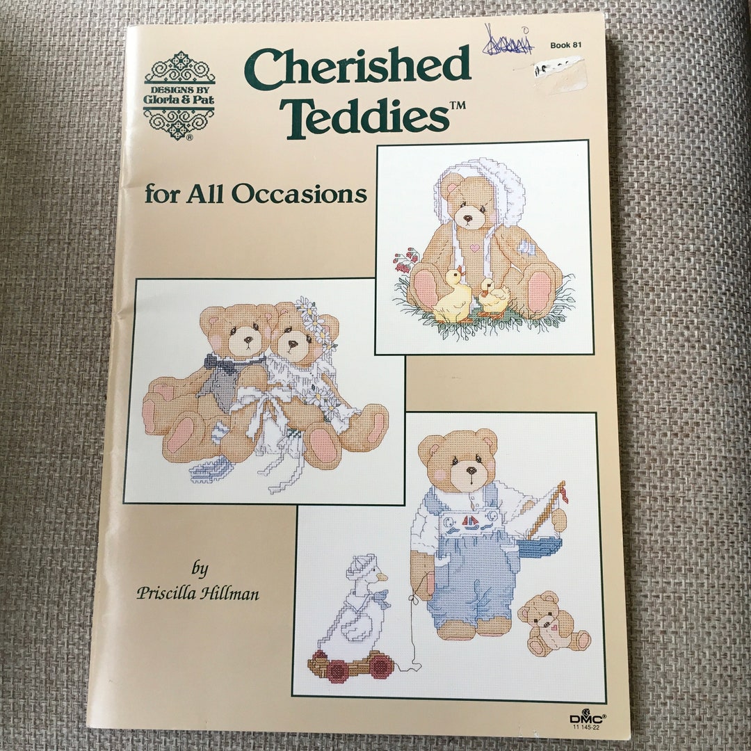Gloria & Pat Cross Stitch Chart Pattern Cherished Teddies for All