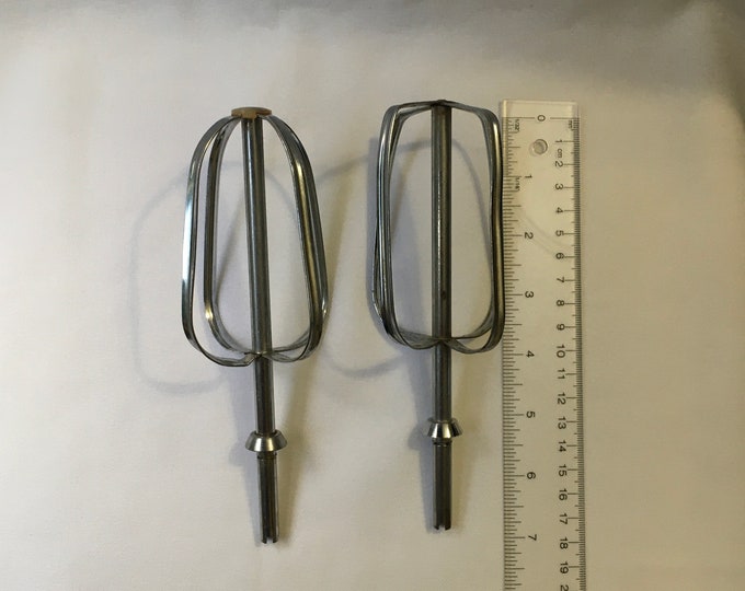 Vintage Sunbeam Mixmaster Replacement Stand Mixer Beaters Set Pair