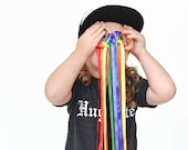 Rainbow Hand Kite / Rainbow Wood Hand Kite / Creative Play / Creative Dance / Waldorf Toy / Montessori Toy / Children's Kite / Rainbow Kite
