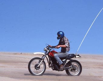 Vintage 35mm Photo Slide Motor Cycle Dirt Bike Sleeping Bear Sand Dunes 7 Images