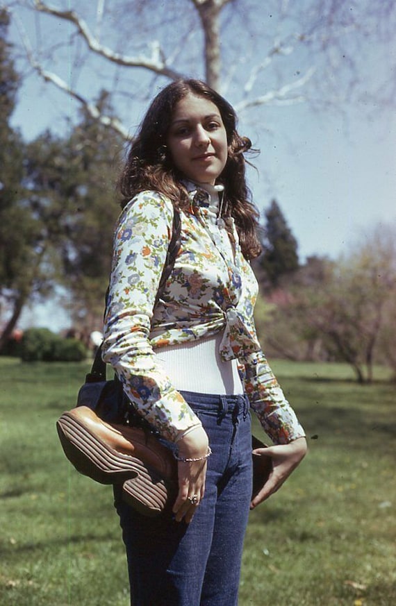 Americana Fashion Original 35mm Slide Americana Fashion Pretty