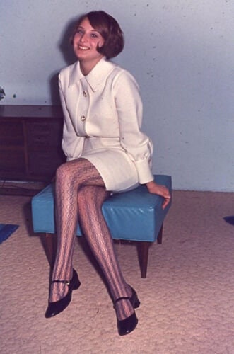 Vintage stocking shop tops