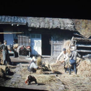 Vtg 35mm Color Slide Karuizawa Japan Rural Farm 1950&#39;s