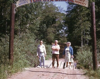 Vintage 35mm Kodachrome Slide Mac Woods Sand Dunes Termite Bridge 1974