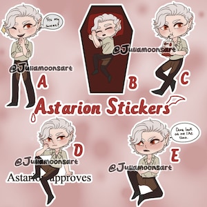 Astarion Stickers