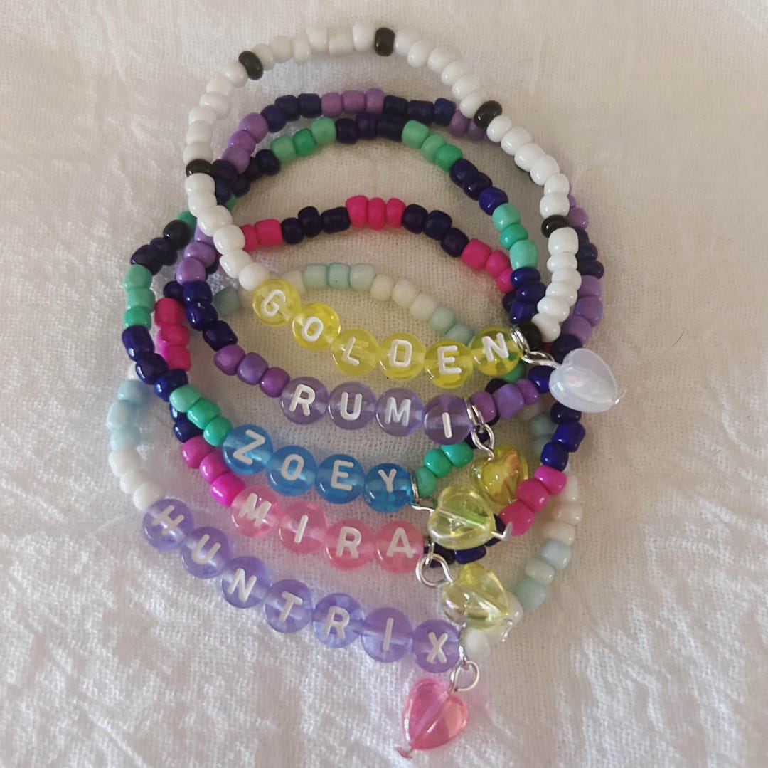 Huntr/x Bracelets | KPDH| Rumi | Zoey | Mira | Golden - Etsy