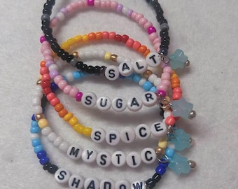 Beast Cookies Bracelets | Mystic Flour | Burning Spice | Shadow Milk | Eternal Sugar | Silent Salt