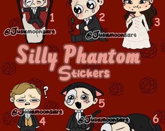 Silly Phantom Stickers