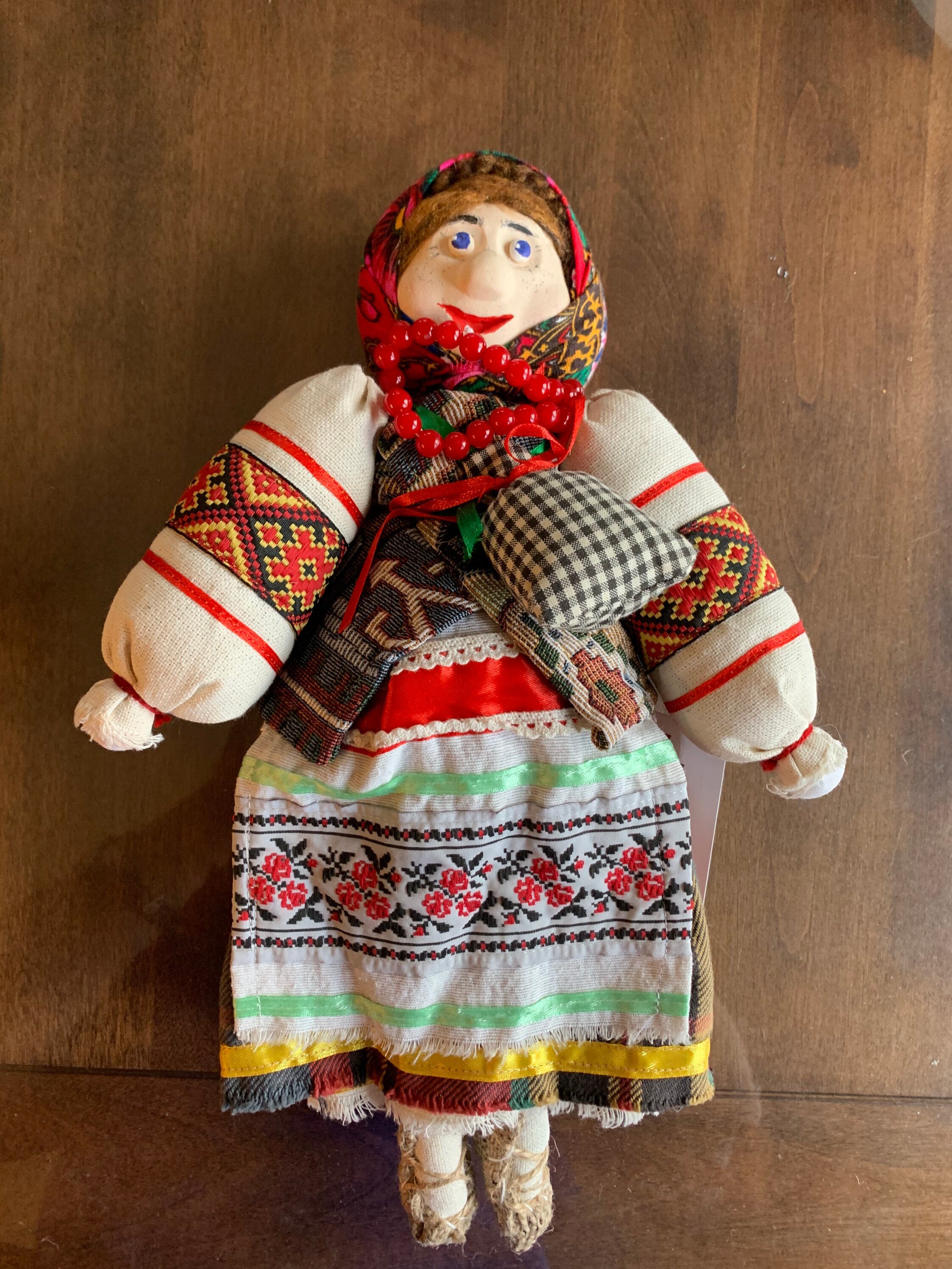 Ukrainian Doll Handmade Ethnic Clothes With Clay Face Etsy Hong Kong