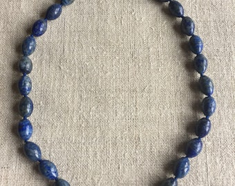 Genuine Lapis lazurite necklace