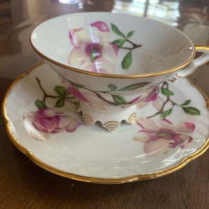 Mitterteich Germany tea cup snd plate