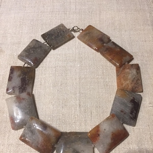 Agate necklace