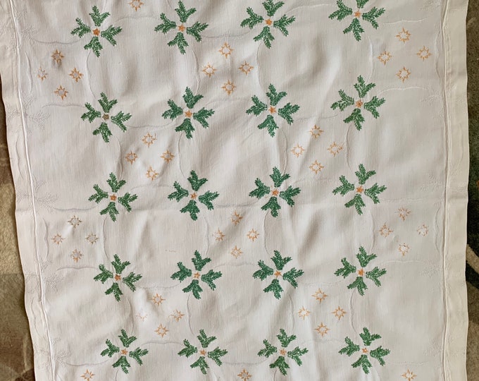 French tablecloth embroidered from France
