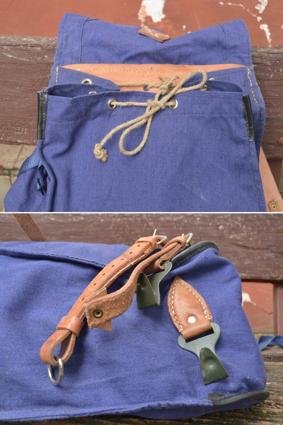 Sac à dos bleu 100% étanche Le Baroudeur – alliant style urbain et esprit aventurier. Couleur Navy