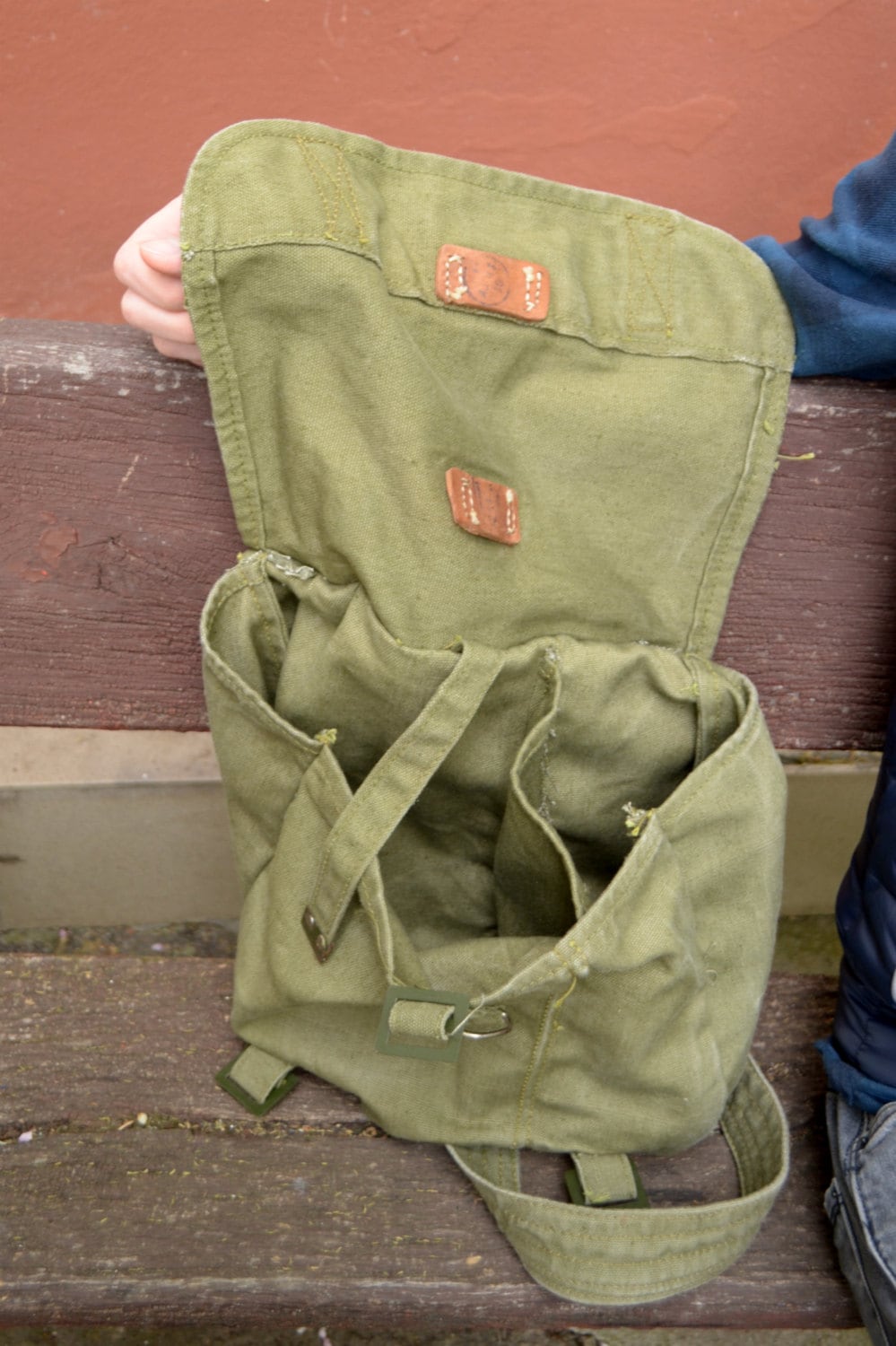 Vintage Military Shoulder Bag Army Canvas Messenger Bag - Etsy