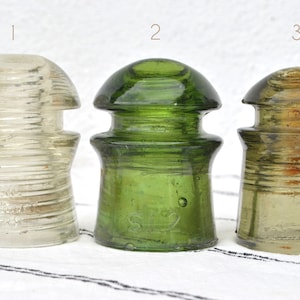Roemeense glasisolator voor verzamelaars: CD 408, CD 407