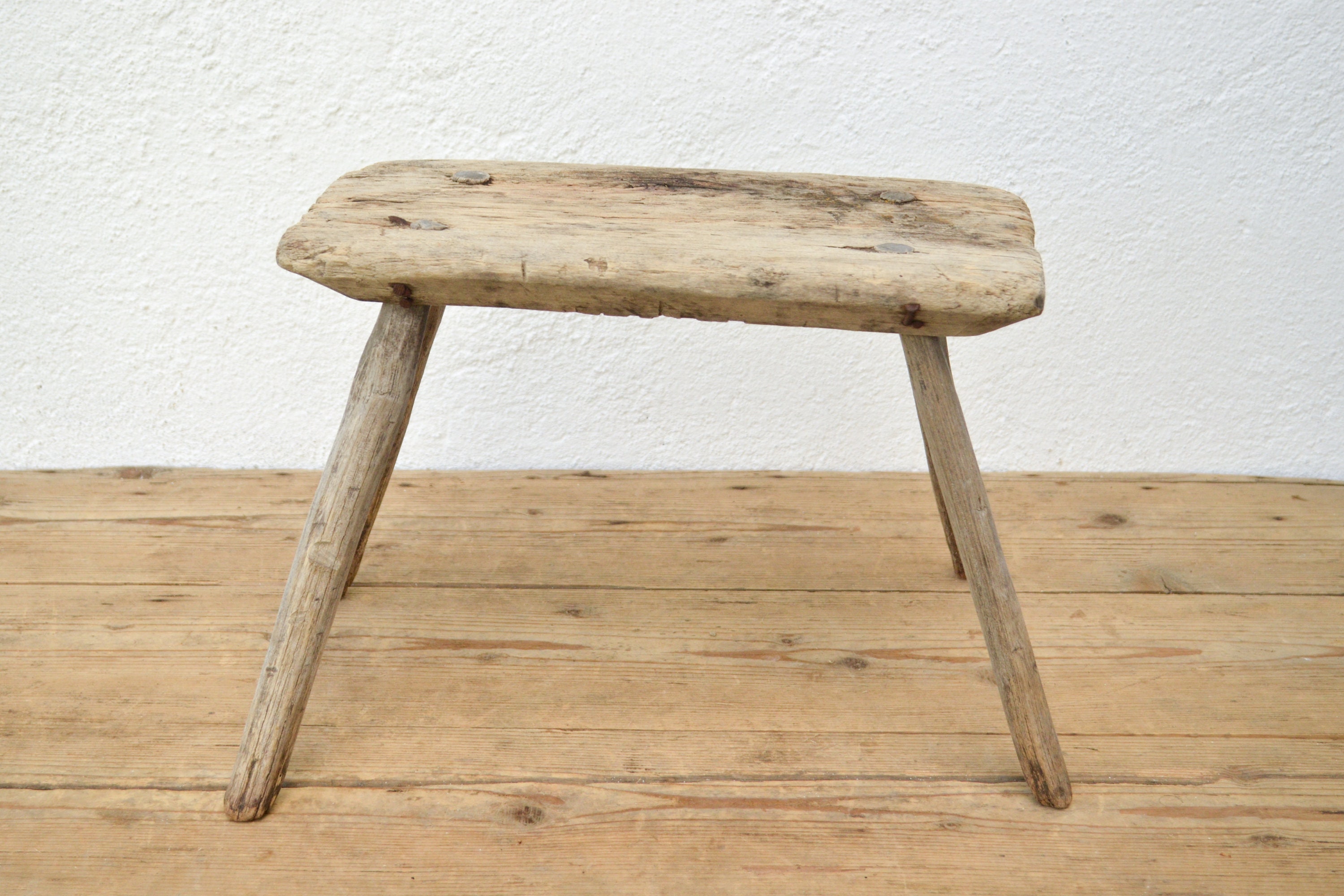 Primitive Milking Stools, Rustic Wooden Step Stools - Etsy