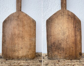 Vintage Wooden Bread Shovels, Authentic Primitive Pizza Peels