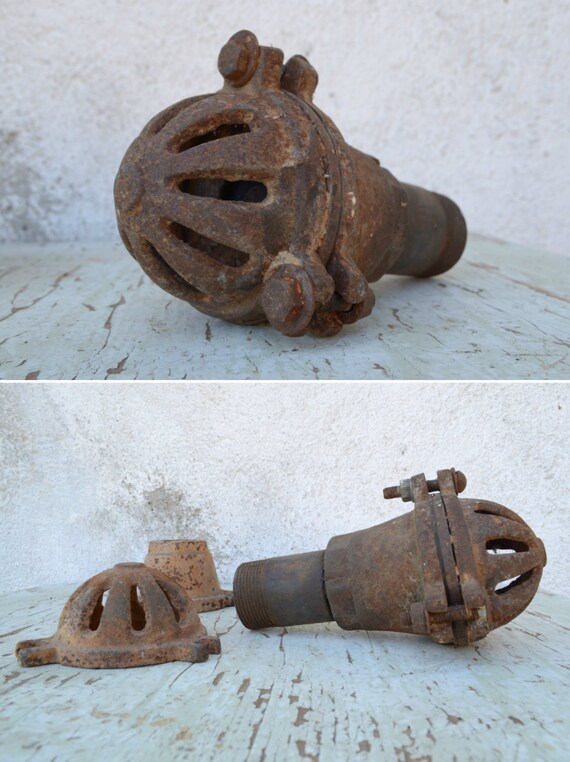 20 OFF Vintage Plumbing Parts Antique Cast Iron Gravel Etsy